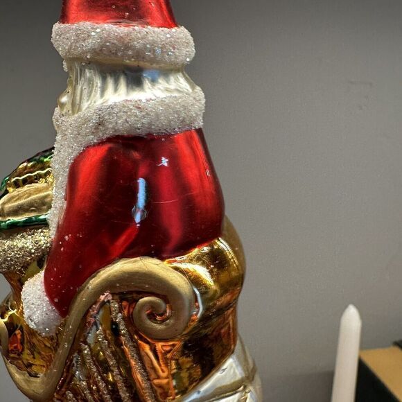 Vintage Waterford Glass Or Ament Hand Blown And Hand painted - Picture 4 of 12